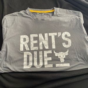 Men’s Under armour project rock short sleeve